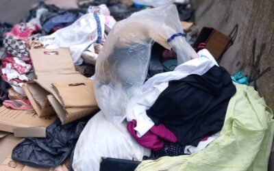 Illegális hulladéklerakó felszámolása a párhuzamos úton